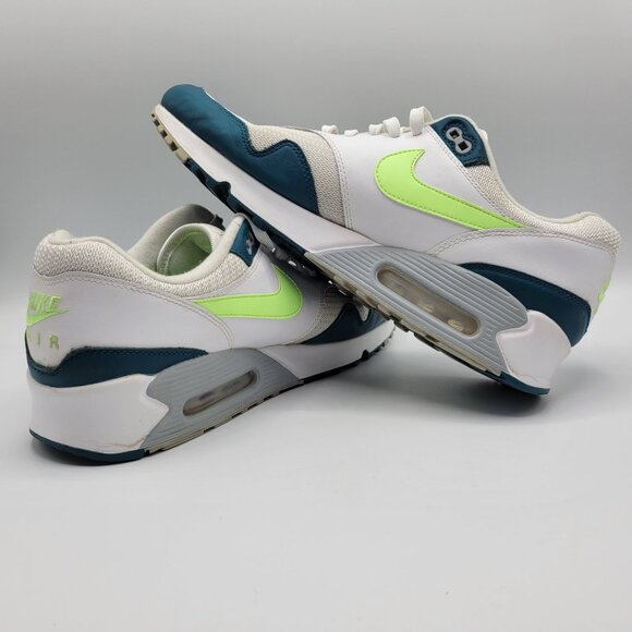 Nike Air Max AJ7695 103 Mens Sneakers White/Lime/Blue US 11 UK 10 EUR 45 - Picture 3 of 16